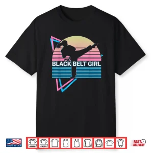 Black Belt Professional Taekwondo Karate Retro Vintage Shirt
