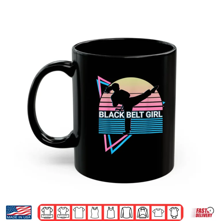 Mug Black Belt Professional Taekwondo Karate Retro Vintage Shirt