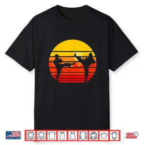 Fighter Professional Karate Kids Martial Arts Retro Vintage Shirt