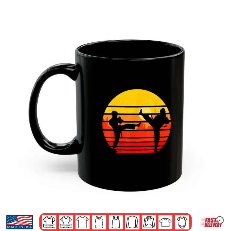 Mug Fighter Professional Karate Kids Martial Arts Retro Vintage Shirt