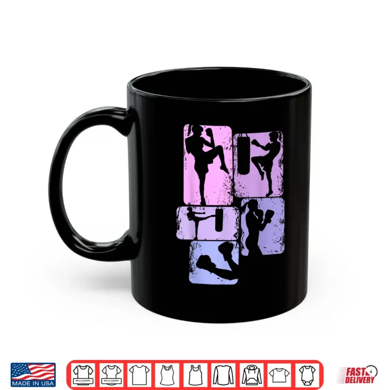 Mug Kickboxer Professional Kickboxing Taekwondo Karate Modern Graphic Shirt