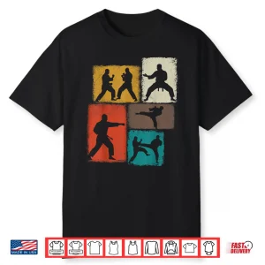 Practitioner Collage Professional Karate Sensei Youth Modern Shirt