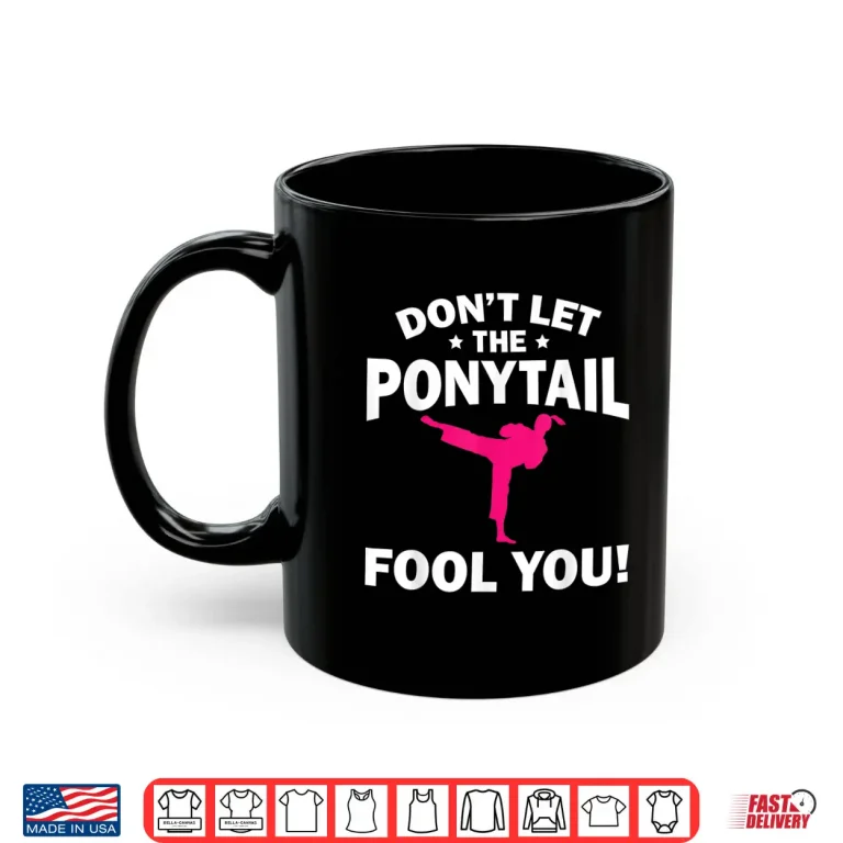 Mug Professional Kickboxing Design Karate Black Belt Youth Humor Shirt