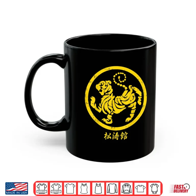 Mug Tiger Symbol Gold Shotokan Tiger Karate Martial Art Gift Shirt