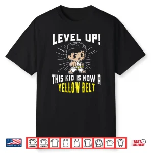 Uniform Yellow Belt Award Karate Professional Youth Gift Shirt