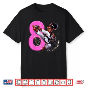 Eighth Birthday Party Martial Arts Taekwondo Karate Professional Graphic Shirt