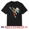 Floral Kick Taekwondo Martial Arts Karate Professional Humor Funny Shirt