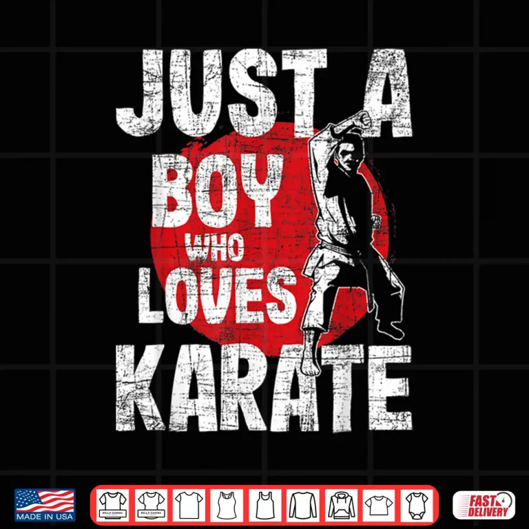 Design Just A Person Who Loves Karate Martial Arts Coach Karateka Shirt