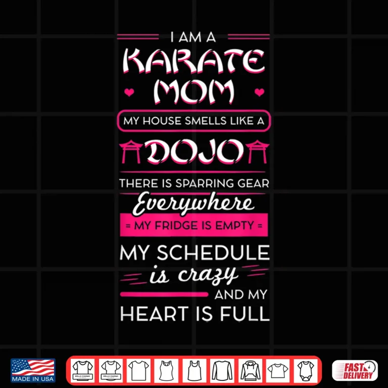 Design Parent Identity Japanese Martial Arts Karate Mom Mother Day Shirt