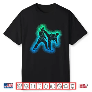 Professional Athletic Karate Kickboxing Taekwondo Youth Graphic Shirt