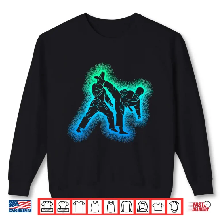 Sweatshirt Professional Athletic Karate Kickboxing Taekwondo Youth Graphic Shirt