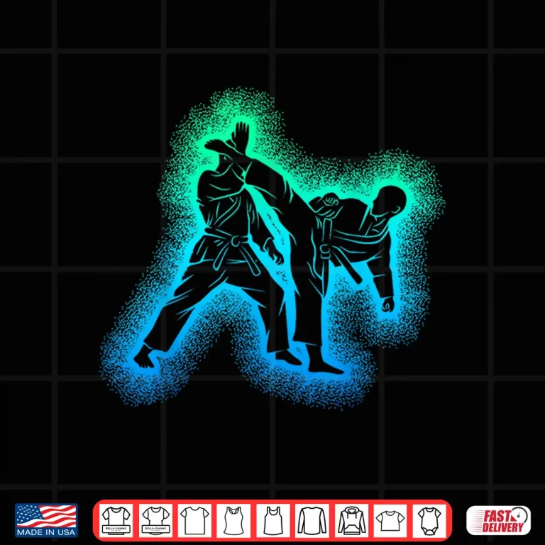 Design Professional Athletic Karate Kickboxing Taekwondo Youth Graphic Shirt