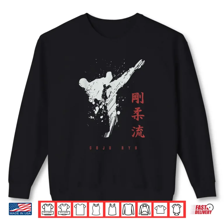 Sweatshirt Professional Athletic Okinawan Goju Ryu Karate Modern Graphic Shirt