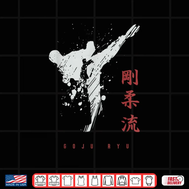 Design Professional Athletic Okinawan Goju Ryu Karate Modern Graphic Shirt