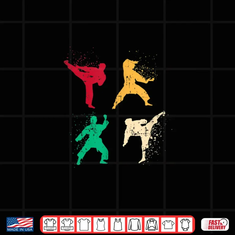 Design Professional Martial Art Enthusiast Karate Modern Graphic Shirt