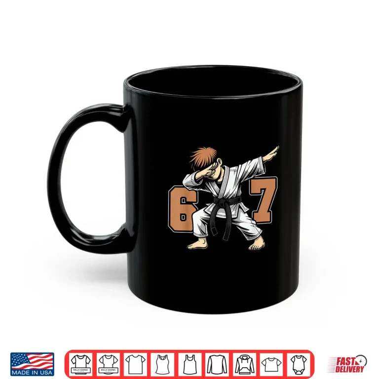 Mug Sixty Seven Meme Dabbing Player Karate Professional Humor Shirt