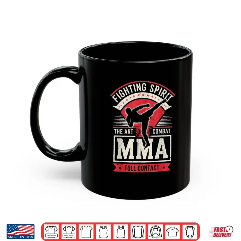 Mug Fighter Club Sports MMA Mixed Martial Arts Professional Shirt 1
