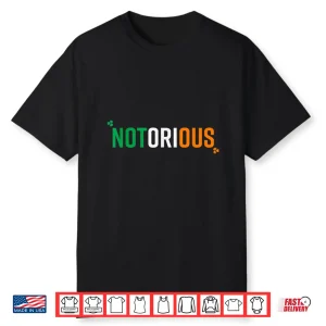 Irish Pride Boxing Mma Fighting Notorious Graphic Shirt