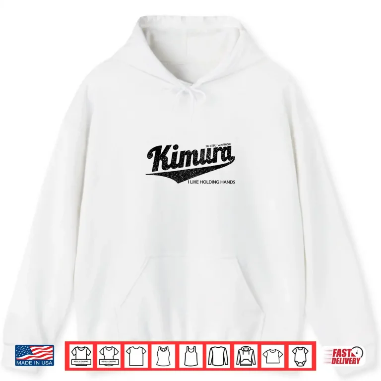 Hoodie I Like Holding Hands Kimura BJJ Jiu Jitsu Brazilian Humor Shirt
