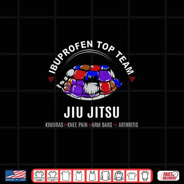Design Ibuprofen Top Team Armbars Arthritis Jiu Jitsu BJJ MMA Shirt 1