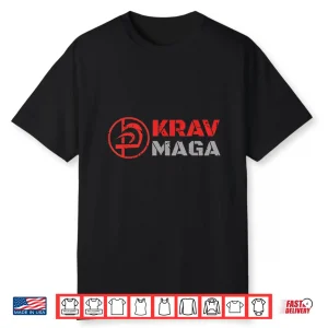 Logo Fighting Equipment Krav Maga Mma Clothing Graphic Shirt