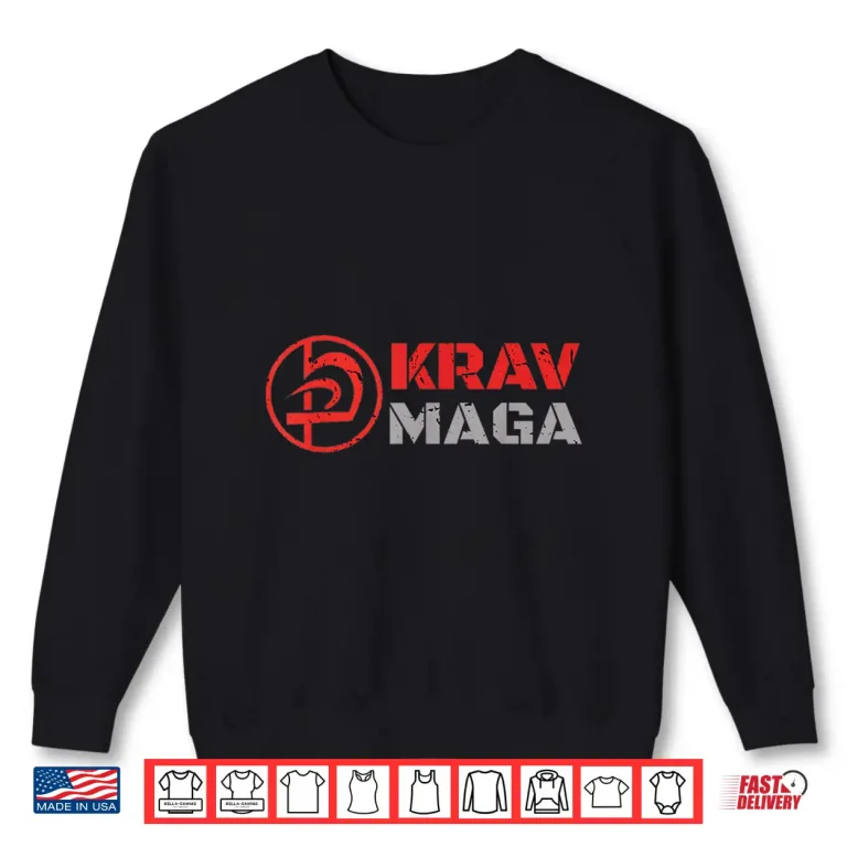 Sweatshirt Logo Fighting Equipment Krav Maga MMA Clothing Graphic Shirt
