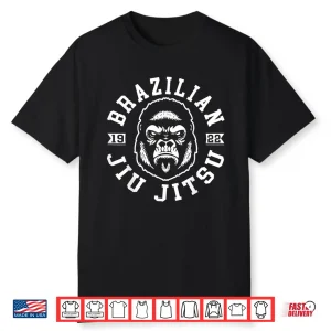 Professional Athletic Brazilian Jiu Jitsu Bjj Modern Graphic Shirt