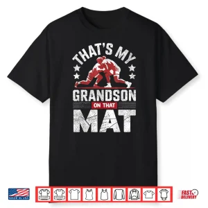 Relative On That Mat Wrestling Grandparent Identity Shirt