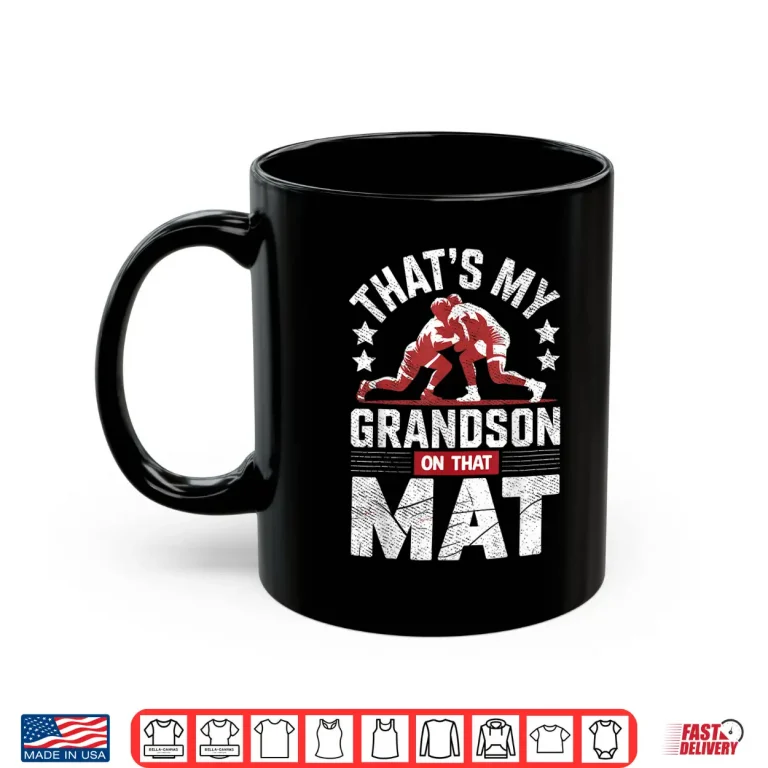 Mug Relative On That Mat Wrestling Grandparent Identity Shirt