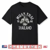 Thailand Vintage Tiger Fighter Muay Thai Training Gift Shirt