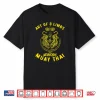 Tiger Art Of Eight Limbs Muay Thai Mma Kickboxing Shirt