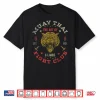 Vintage Twin Tiger Art Of Eight Limbs Muay Thai Fighter Shirt