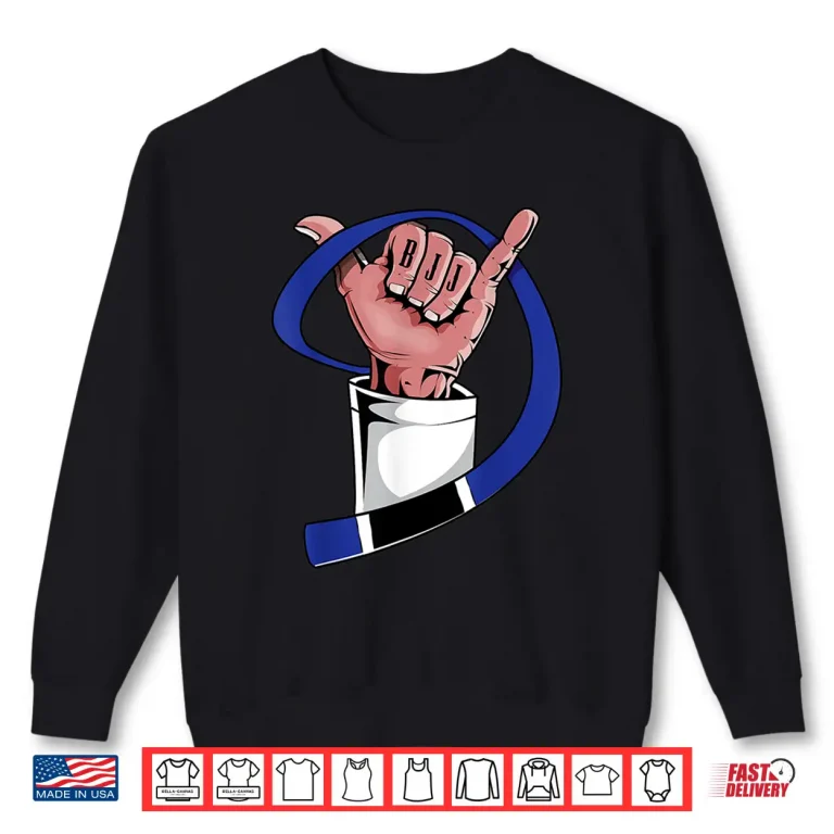 Sweatshirt Blue Belt Gift Brazilian Jiu Jitsu BJJ Martial Arts Shirt