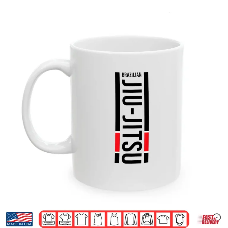 Mug Black Belt Cage Fighter Brazilian Jiu Jitsu BJJ MMA Shirt
