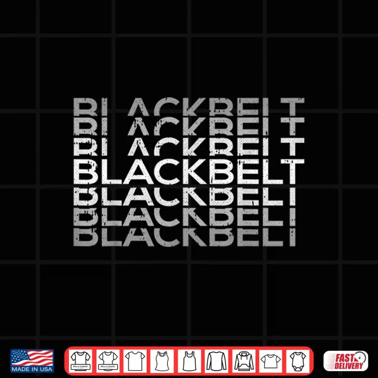 Design Black Belt Martial Arts Karate Taekwondo TKD Jiu Jitsu Judo Shirt