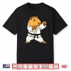 Capybara Design Martial Arts Karate Mma Animal Humor Shirt