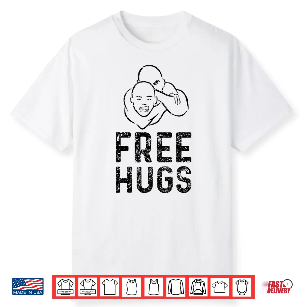 Free Hugs Brazilian Jiu Jitsu Bjj Professional Humor Funny Shirt Free Hugs Brazilian Jiu Jitsu Bjj Professional Humor Funny Shirt