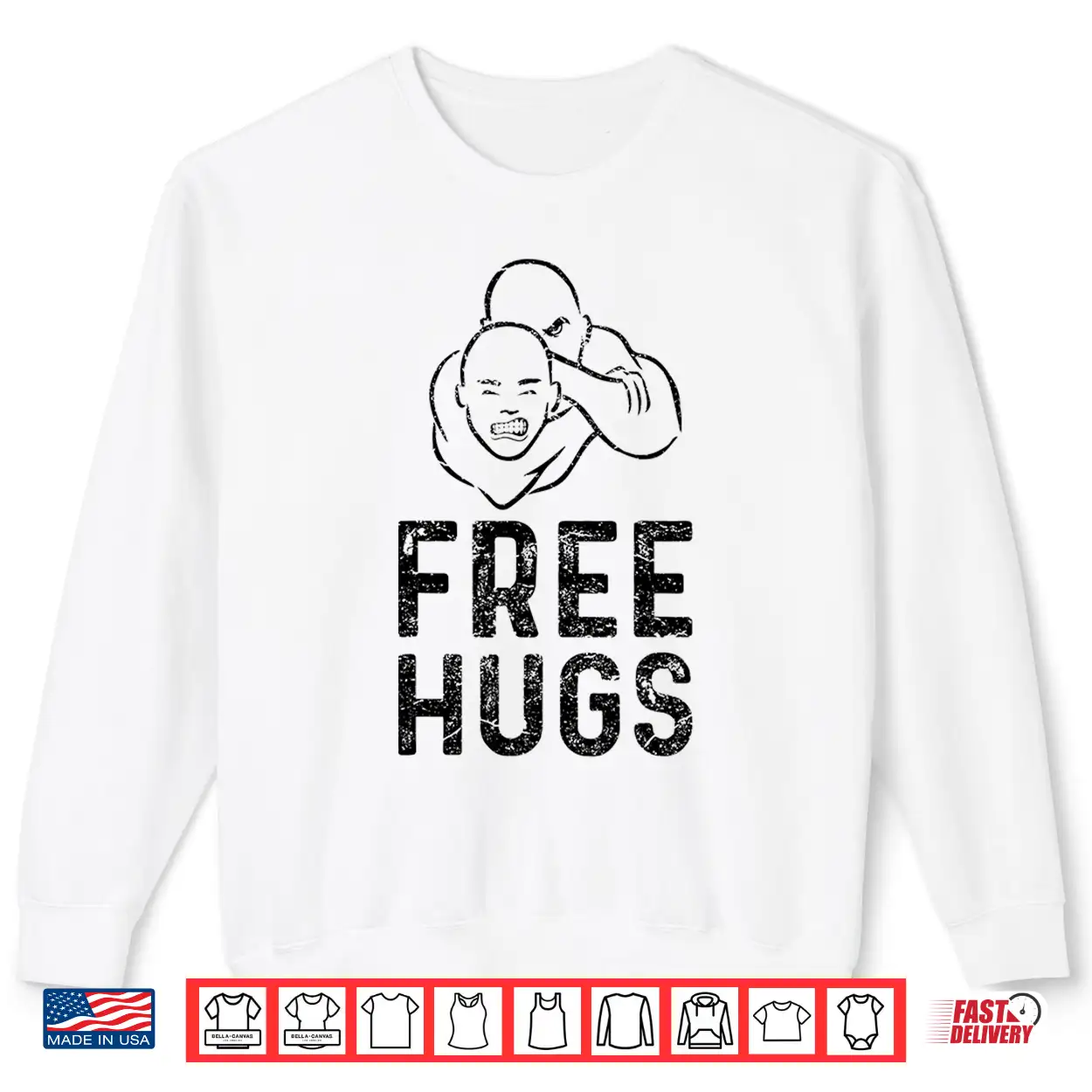Free Hugs Brazilian Jiu Jitsu Bjj Professional Humor Funny Shirt Free Hugs Brazilian Jiu Jitsu Bjj Professional Humor Funny Shirt