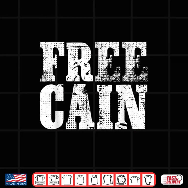 Design Free Cain MMA Wrestling Professional Graphic Statement Shirt