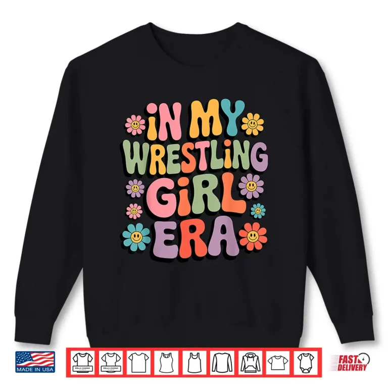 Sweatshirt Groovy Girl Era Wrestling Martial Arts Youth Aesthetic Shirt