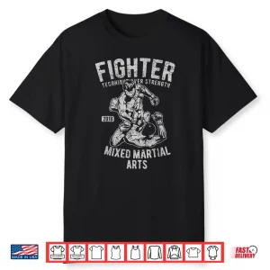 Mixed Martial Arts Fighter Mma Professional Retro Vintage Shirt