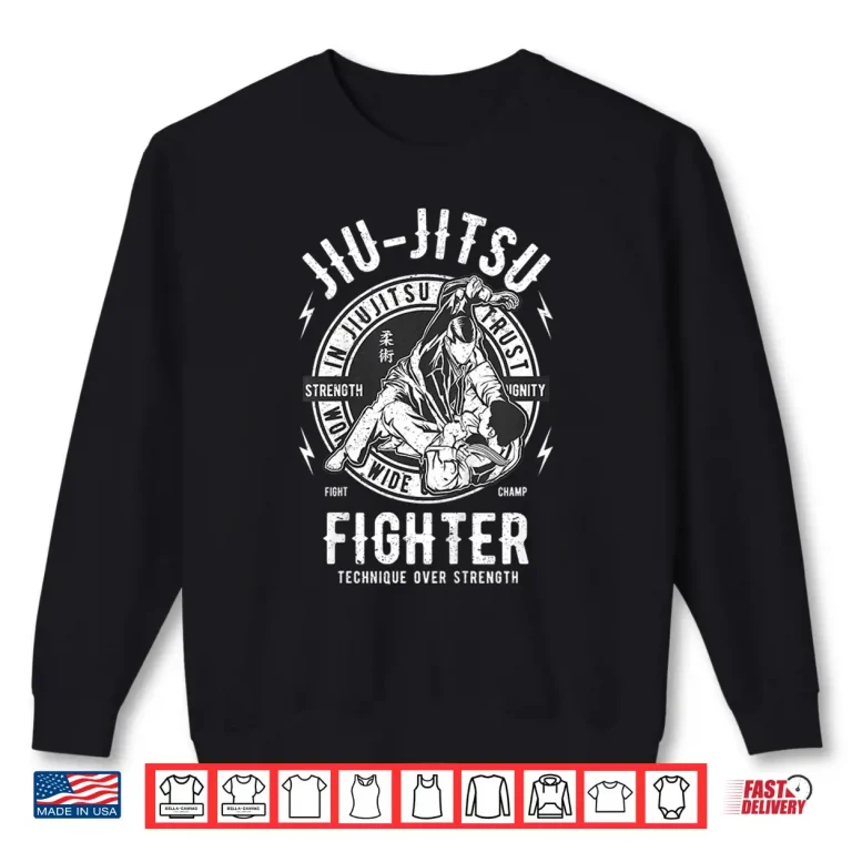 Sweatshirt Professional Athletic JIU JITSU BJJ Youth Modern Graphic Shirt