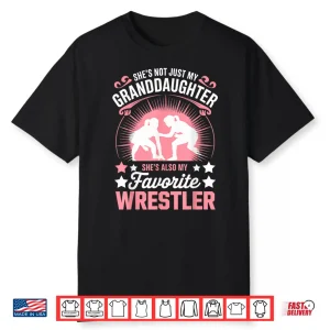 Relative Joke Wrestling Grandparent Identity Humor Funny Shirt