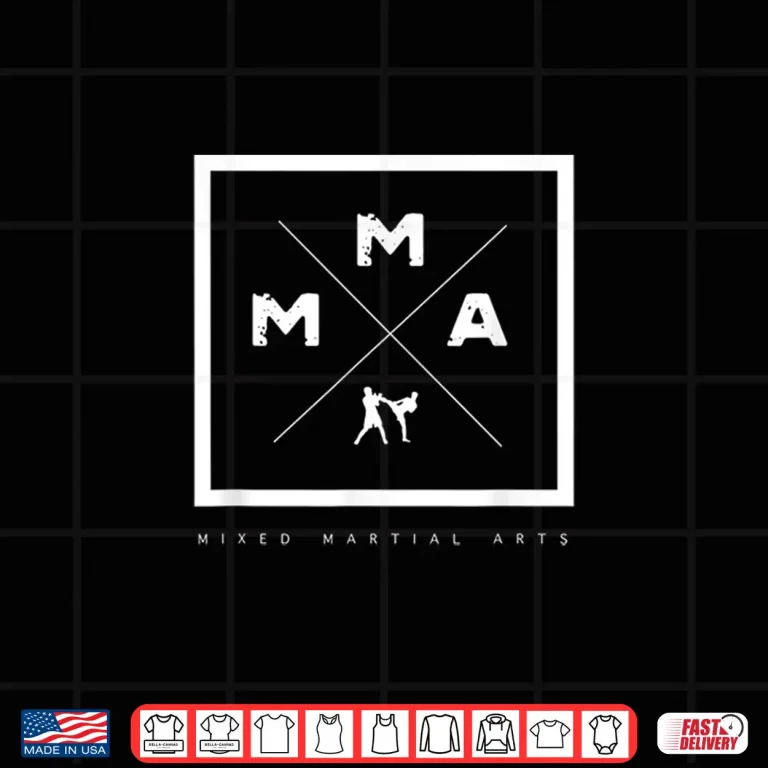 Design Professional Athletic MMA Mixed Martial Arts Modern Graphic Shirt