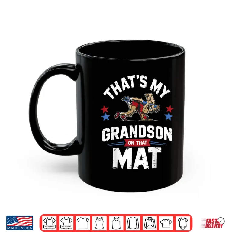Mug Relative On That Mat Wrestling Grandparent Identity Graphic Shirt