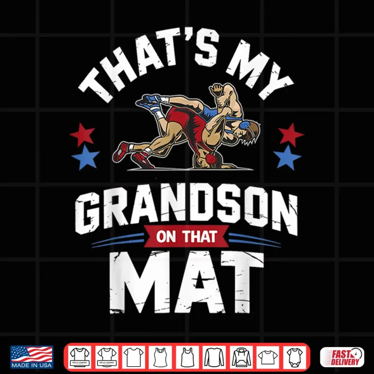 Design Relative On That Mat Wrestling Grandparent Identity Graphic Shirt