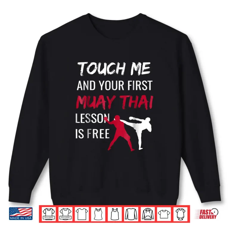 Sweatshirt Sensei Dojo Gift Muay Thai Professional Humor Funny Shirt