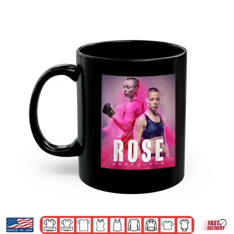 Mug Thug Rose World Champion Fighter MMA Professional Graphic Shirt