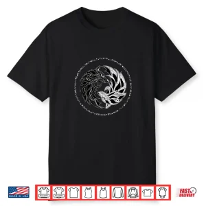 Yin Yang Wolves Tai Chi Qi Gong Yoga Mma Graphic Shirt