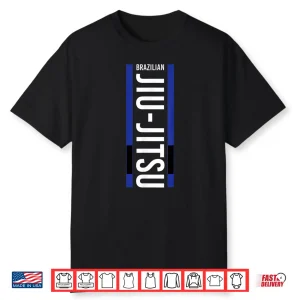 Blue Belt Cage Fighter Jiu Jitsu Bjj Mma Professional Shirt